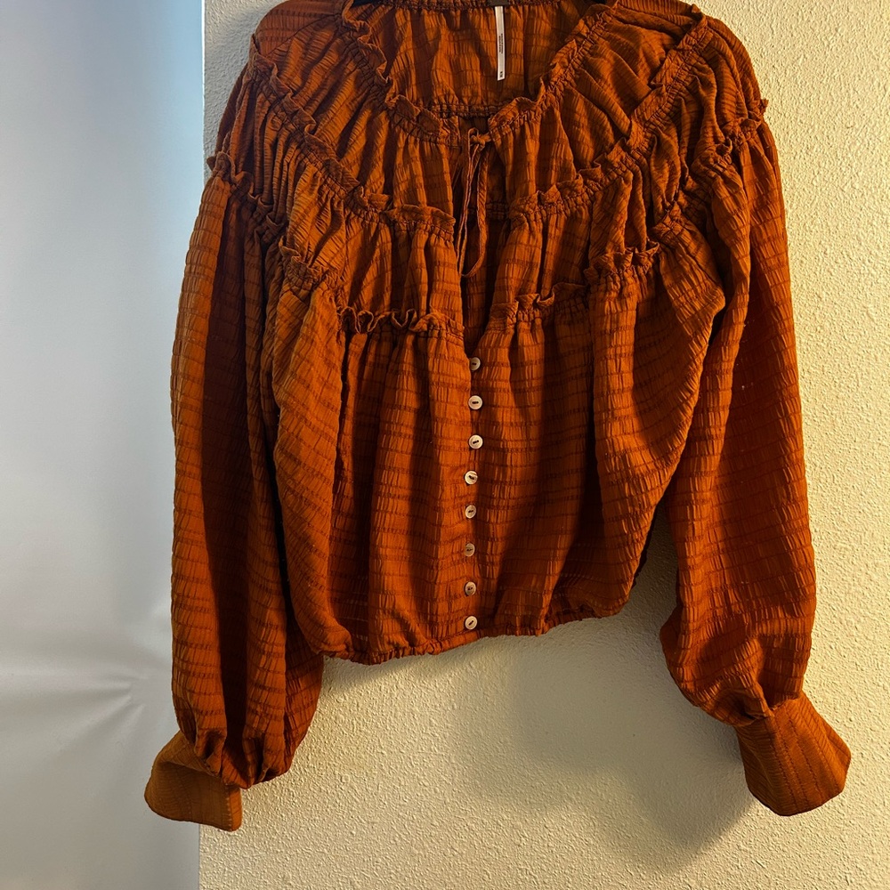 Free People Hailey Blouse